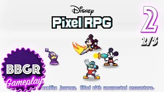 Disney Pixel RPG  Review 25 Game Play Walkthrough No Commentary 2 [upl. by Attenyt]