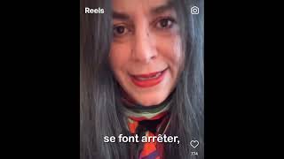 Marjane Satrapi a un message à lattention de Sandrine Rousseau  et vlaam dans sa g [upl. by Pol]