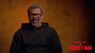 Monkey Man  Jordan Peele On Monkey Man [upl. by Arocat]