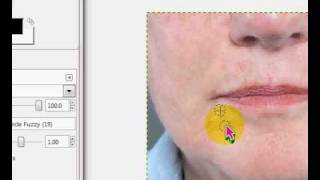 How to remove wrinkles in GIMP [upl. by Canica124]