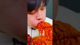 ASMR MUKBANG EXTREME 🔥🌶️ 🍜 Spicy Noodles [upl. by Osmund272]