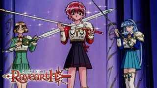 MAGIC KNIGHT RAYEARTH  EP14 Hikaru Umi and Fuus Unyielding Wish  English Dub [upl. by Vicki]