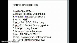 USMLE PROTO ONCO GENES [upl. by Carla307]