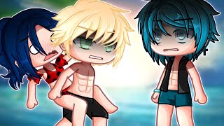 Beach Day 💚💙  Miraculous Ladybug「 Gacha Club 」 [upl. by Chrystal200]