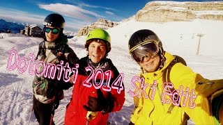 Dolomiti  Madonna di Campiglio Ursus Snowpark 2014 Freeride [upl. by Gruver]