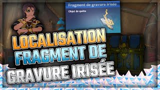 LOCALISATION DES 4 FRAGMENTS DE GRAVURE IRISÉE  Ca marchera vraiment   Succès  Genshin Impact [upl. by Beauregard]