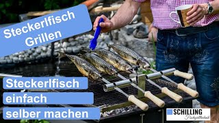 Steckerlfisch selber grillen [upl. by Sanborne]