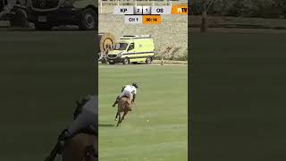 Dont Fiddle When a 9 Goaler is Marking You horsepolo polohorse horse [upl. by Einnim]