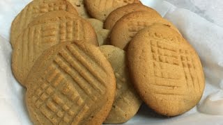 GALLETAS DE MANTEQUILLA DE MANI CACAHUATE DELICIOSA RECETA [upl. by Whiting]