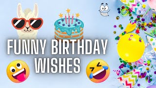 Funny Birthday Wishes HD Video  Happy Bday Funny Messages  Funny Birthday Status  Birthdaywrap [upl. by Nilad794]