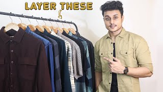 10 BEST Shirts for Layering  Mens Fall amp Winter Layering [upl. by Alvis805]