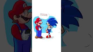 Mario and Sonic exchange phone numbers [upl. by Mita]