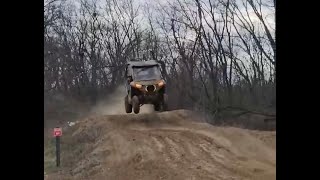 2018 RZR 900 Trail Track Ride Along  Lakeview OHV Park [upl. by Zimmermann]