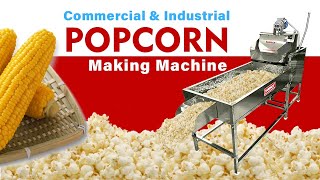 Popcorn Making machine Industrial Pop corn Machine Commercial Popcorn Machine Coimbatore [upl. by Petula]