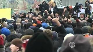 Protests break out in Russia over Putin election [upl. by Aneerak320]