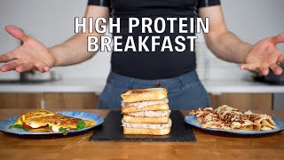 High Protein Breakfast Recipes Savory Edition [upl. by Snodgrass]