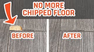 5 FIX for Laminate  LVP Flooring Chips amp Scratches [upl. by Rafe]