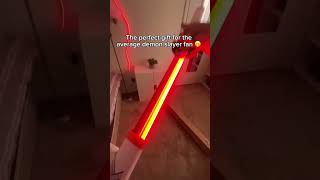 These Are Glowing Demon Slayer Nichirins anime sword [upl. by Clancy]