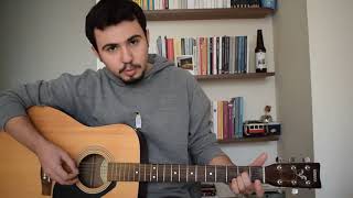 Kadircan Kızılcıklı  Pilli Bebek Bak Intro Gitar Dersi [upl. by Ahsetel489]