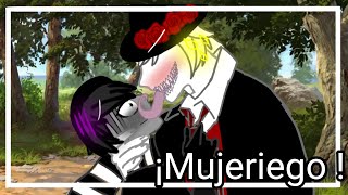 Me gritan 💢¡Mujeriego😱😳😖💖Offenderman x kagekao 🖤💜•Creepypastas 🔪☠️• [upl. by Sperling]