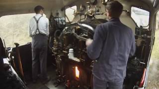 North Tyneside Steam Railway  401 from the Footplate [upl. by Atilrep]