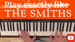 Asleep piano tutorial by The Smiths [upl. by Ramat]