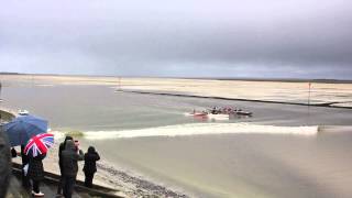 Le mascaret pendant les grandes marées en Baie de Somme [upl. by Aihsi505]