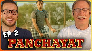 Panchayat Ep 2 Reaction Video  Jitendra Kumar  Raghubir Yadav  Chandan Roy  Nina Gupta [upl. by Marienthal]