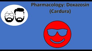 NCLEX Prep Pharmacology Doxazosin Cardura [upl. by Gittle433]