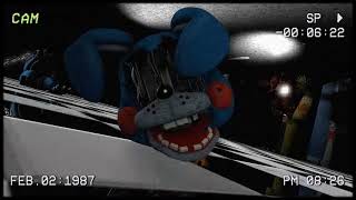 Withered Foxy vs Withered Toy Bonnie test FNaF SFM [upl. by Ekram]