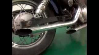 Virago 250 street pipe  Malaysia [upl. by Adelric]