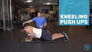 How to do a Kneeling Push Up [upl. by Cl835]