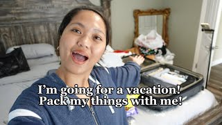 How I packed my luggage for my vacation to Philippines  Che Caudill [upl. by Anawak]