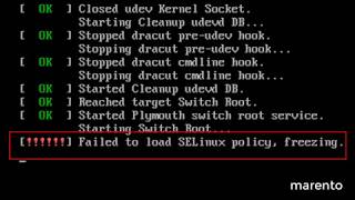 Failed to load selinux policy Freezing  CentOS  Redhat  RHEL [upl. by Jules424]