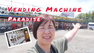 Retro vibes in Sagamihara Vending Machine Park vendingmachineinjapan [upl. by Sioled]