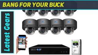 Advanced Security GW Security 8 Channel 4K NVR System with 5MP Dome Cameras [upl. by Wright456]