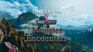 The Witcher 3 REDkit  Monster Encounters how to [upl. by Clemens]