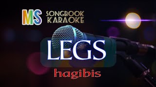 LEGS  HAGIBIS KARAOKE [upl. by Cristabel]