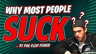 How to Play Preflop Poker Properly in No Limit Holdem [upl. by Hanaj]