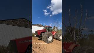 CASE IH STX450 Steiger Tractor bigtractorpower caseih tractor [upl. by Inod234]