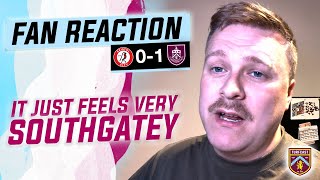 Fan Reaction  BRISTOL CITY 01 BURNLEY  🤨 Nathan quotIt all just feels very Southgateyquot [upl. by Asaeret]