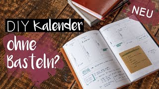 DIY Kalender ohne Basteln Fertiger KreativgefühlKalender bei X17 [upl. by Barthel148]