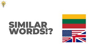 Why Are There Similar Words Across English amp Lithuanian [upl. by Romine]