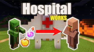 I Built a WORKING HOSPITAL in Minecraft 17 [upl. by Reinaldo]