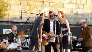 The Decemberists  June Hymn feat Gillian Welch Newport Folk Festival 1080p [upl. by Nageet514]