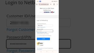 HDFC net banking kaise shuru kare  HDFC Bank netbanking login kaise kare  HDFC mobile banking [upl. by Cira]