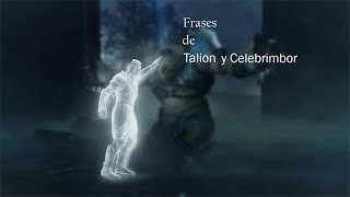 Frases de Talion y Celebrimbor  Shadow of war [upl. by Moselle]