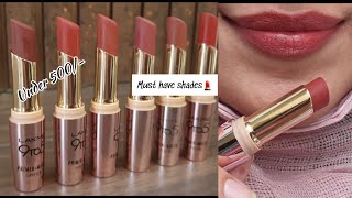 Top 6 shades from Lakme 9 to 5 range for everyday wear Glam Diva [upl. by Iny]