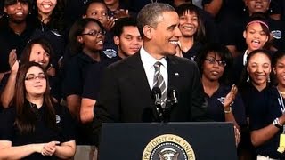 President Obama Speaks on Strengthening the Economy for the Middle Class [upl. by Radu]