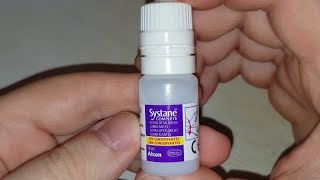 Systane complete lubricant eye drops unboxing [upl. by Aivatnahs]